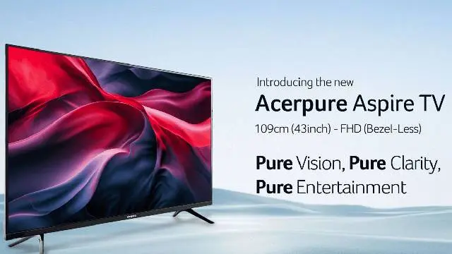 Acerpure launches Nitro QLED TVs up to 100 inches in India