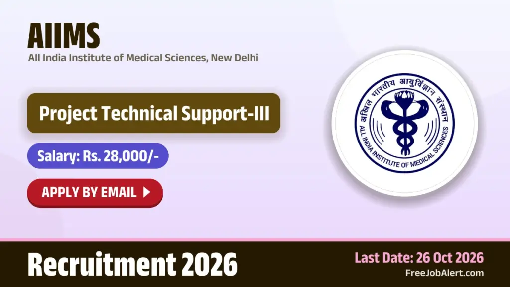 AIIMS New Delhi seeks one psychologist for neonatology post