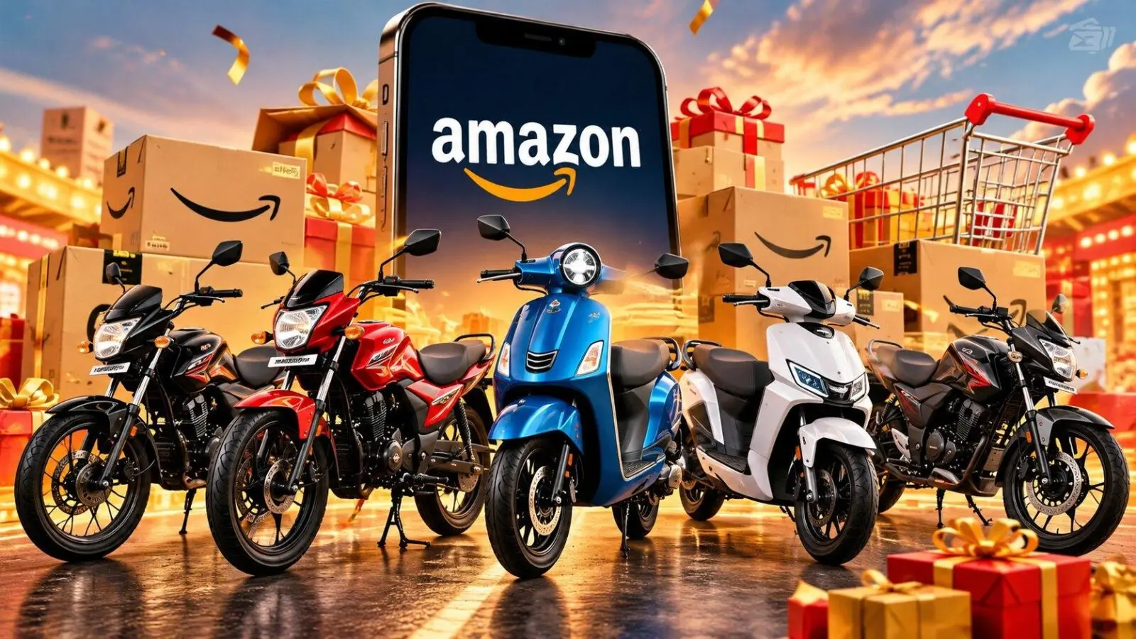 Amazon Great Indian Festival Sale offers bikes, scooters from Rs 57,350