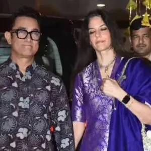 Aamir Khan, Gauri Spratt celebrate first Karwa Chauth