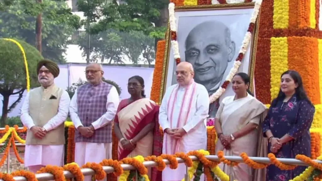Amit Shah hails Sardar Patel's 1,218-day unification of India