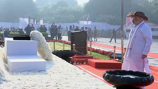 Amit Shah honours 36,852 police martyrs on Police Commemoration Day