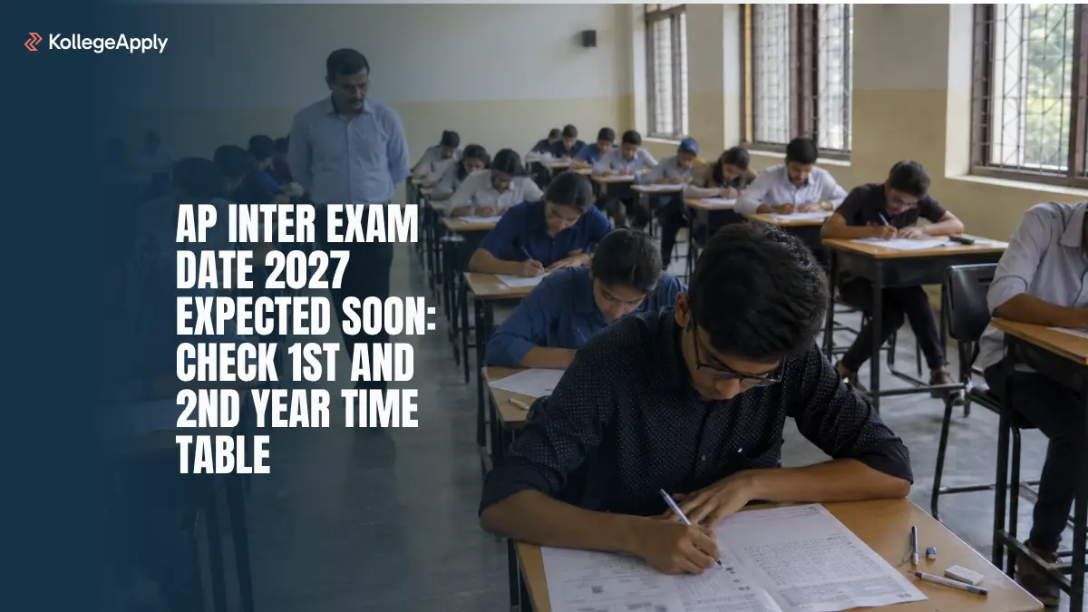AP Inter exam timetable expected soon for 2027
