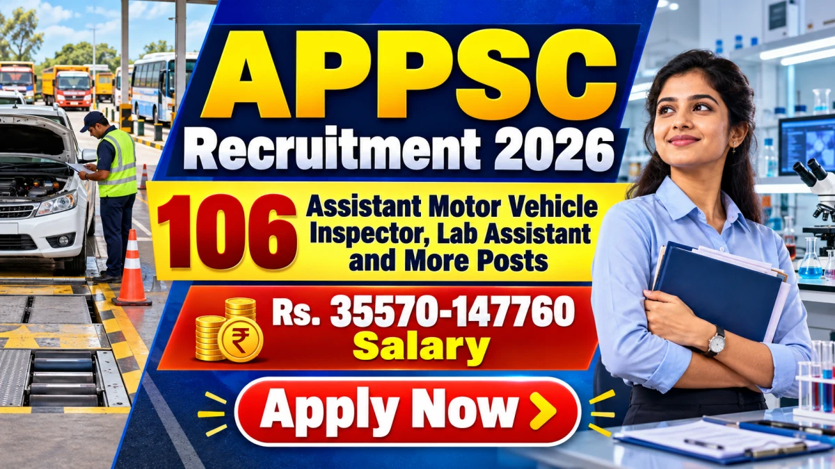 APPSC opens 686 Group 2 vacancies, 196 ASO and 106 other posts