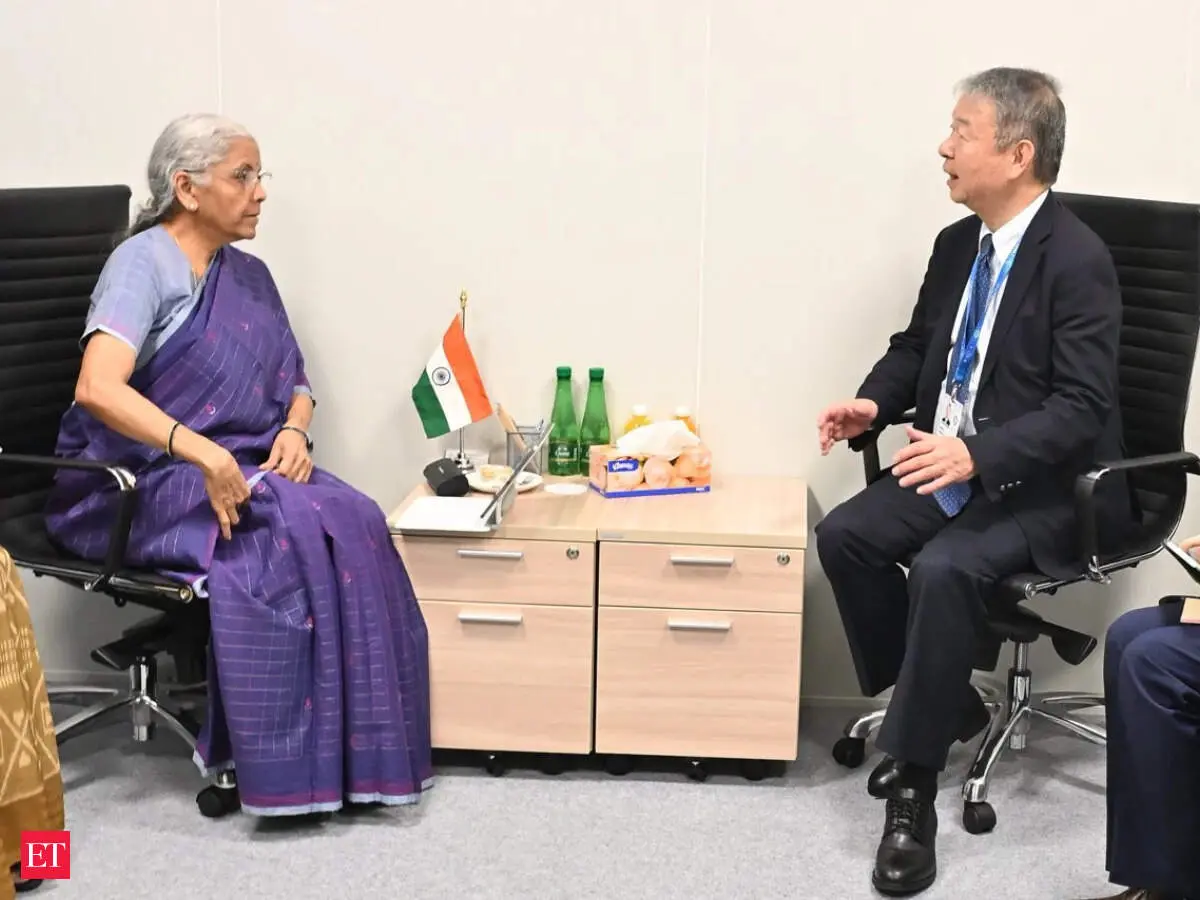 Sitharaman, JBIC chief discuss clean energy and supply chains