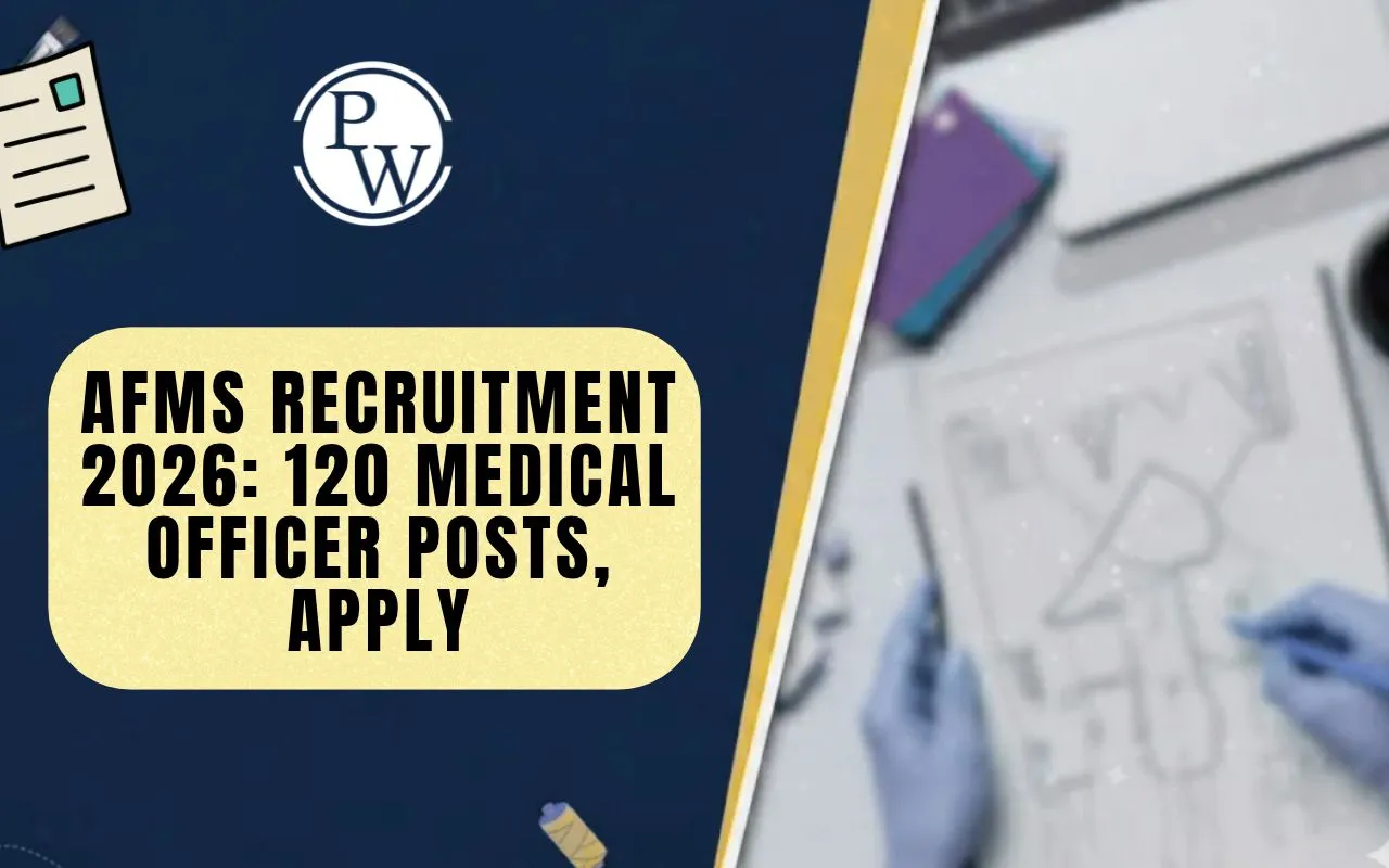 AFMS SSC Medical Officer Recruitment 2026: 120 Posts