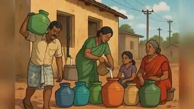 Chamarajanagar gets water once a week amid acute scarcity