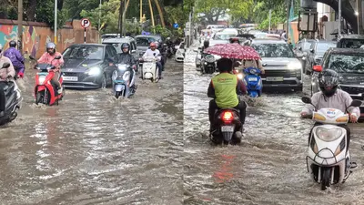 Heavy rain throws Bengaluru into chaos, waterlogging hits roads
