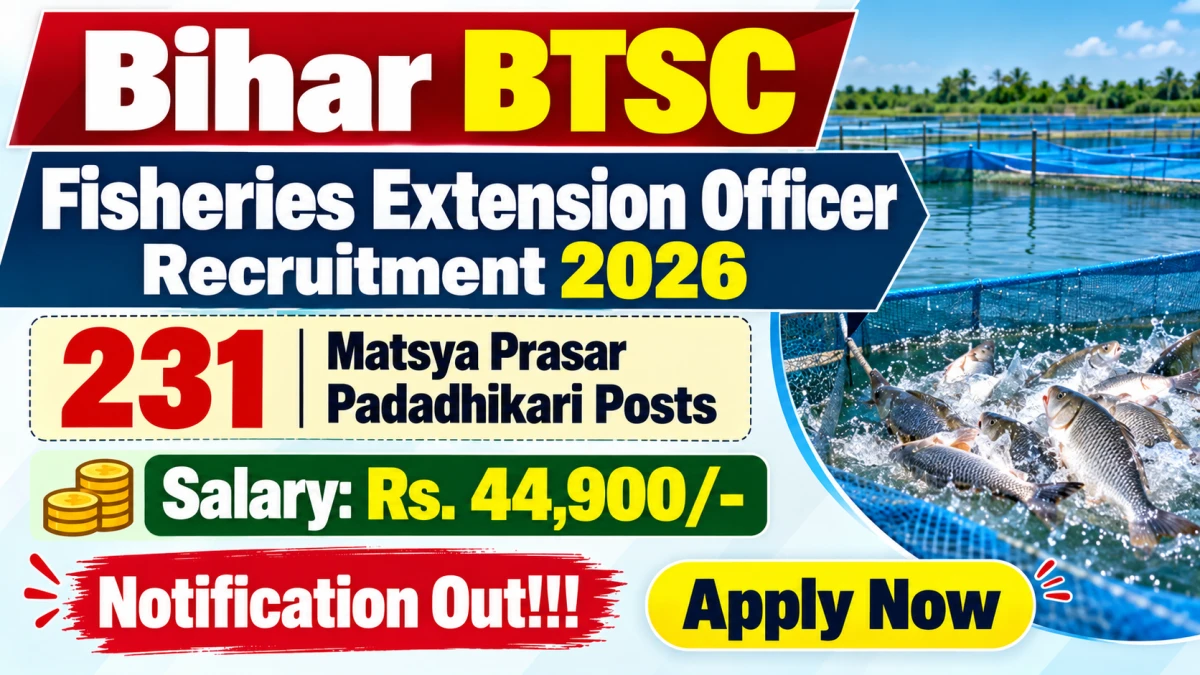 BTSC closes online applications for 1,018 Bihar veterinary posts