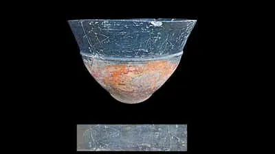 5 ancient graffiti signs found on bowl near Salem may be early writing