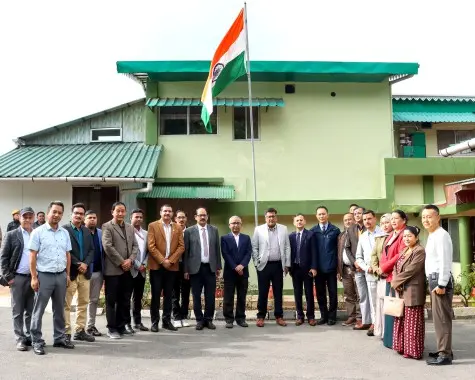 Chief Justice inspects NIT Sikkim site for law university campus