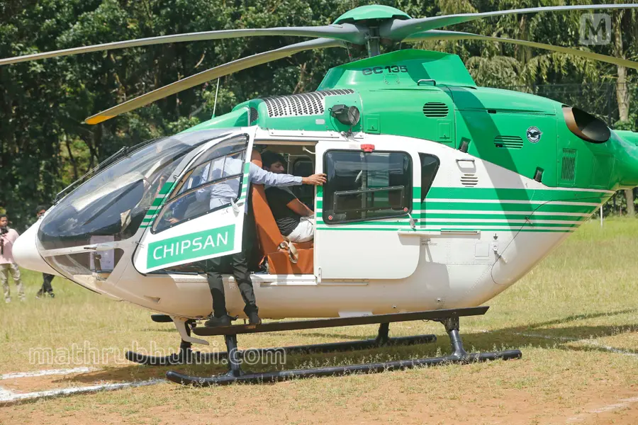 Kerala govt tells Lokayukta it will not renew Chipsan helicopter contract