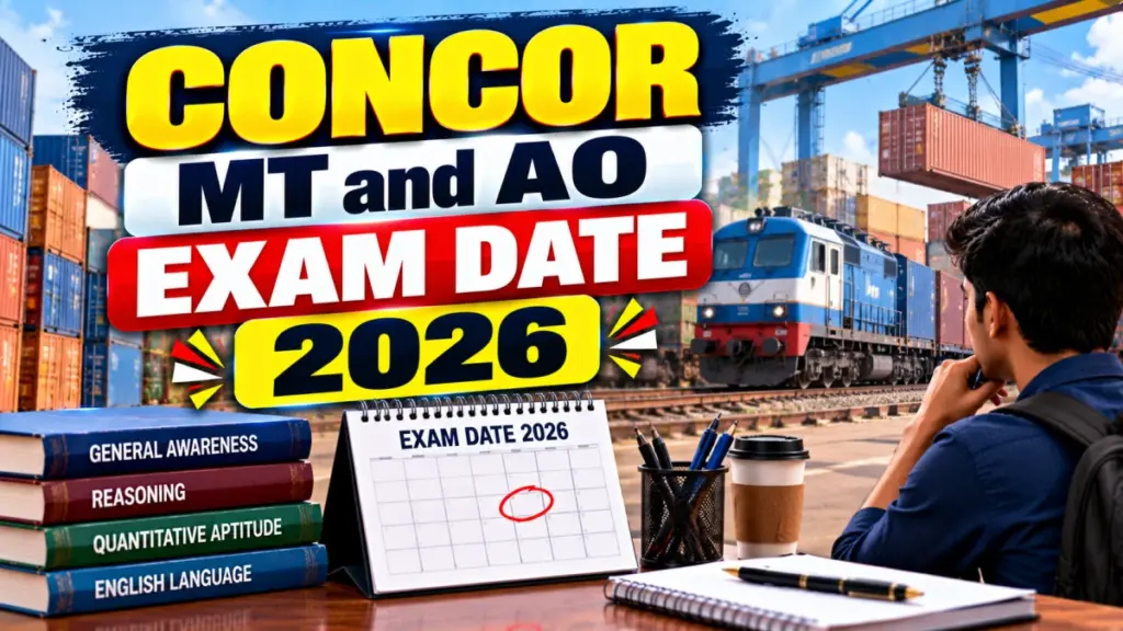 CONCOR sets 21 November 2026 for MT and AO CBT exam