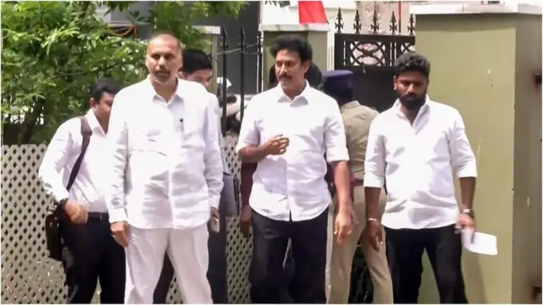 Ex-TN minister Anbil Mahesh arrested in Rs 100-crore school scam