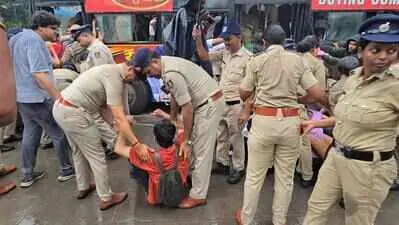 50 AISA members detained in Bengaluru protest against electoral roll revision