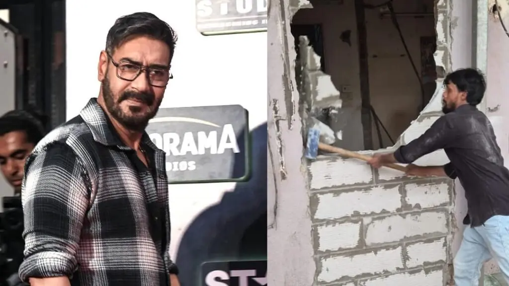 BMC demolishes part of Ajay Devgn's Juhu bungalow