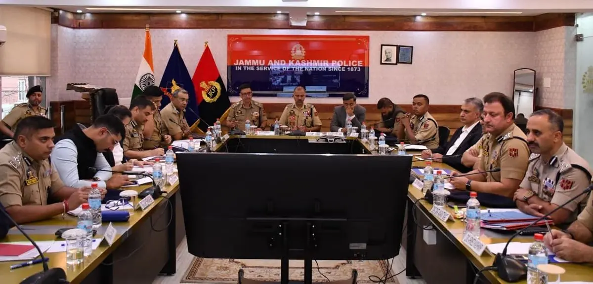DGP Nalin Prabhat reviews J&K security, stresses intelligence operations