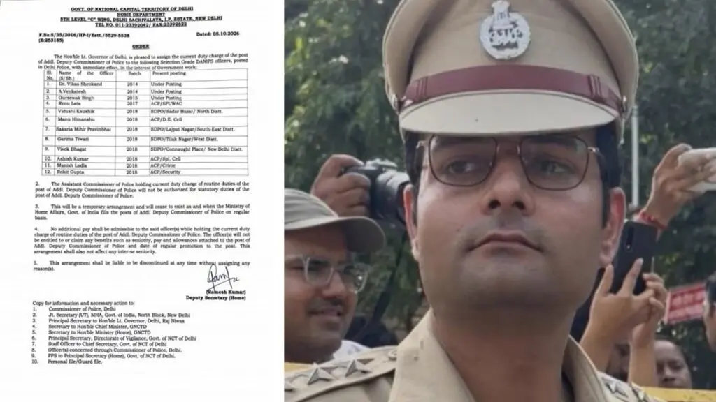 Delhi ACP Vivek Bhagat gets additional DCP charge, then refuses