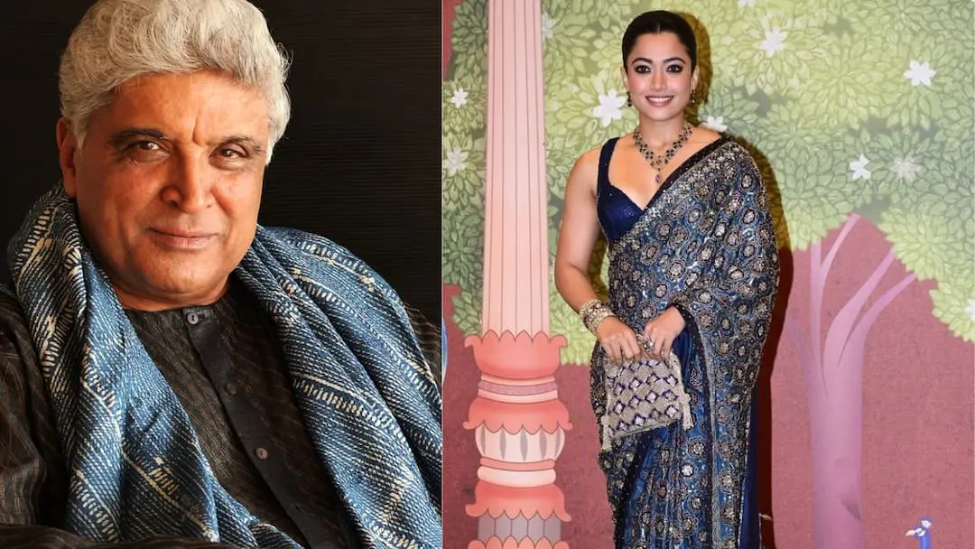 Javed Akhtar backs Rashmika Mandanna, then corrects error