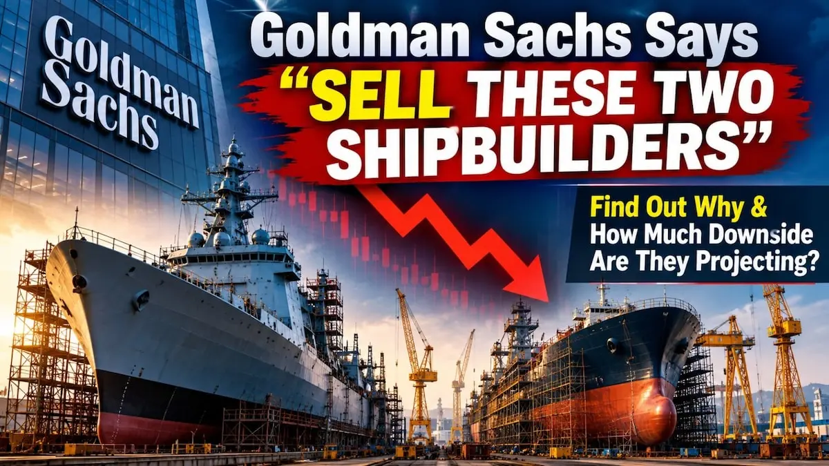 Goldman Sachs issues sell rating on Mazagon Dock, Garden Reach