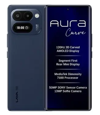 Lava launches Aura Curve 5G at Rs 23,999 in India