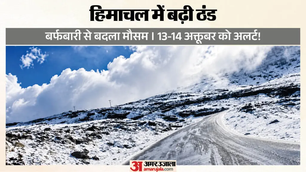 Himachal weather: Snow on high passes, hail in lower areas