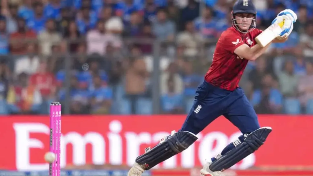Harry Brook smashes fastest ODI double century off 114 balls