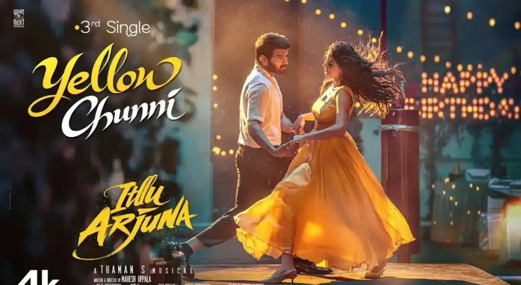 Yellow Chunni song from Itllu Arjuna released
