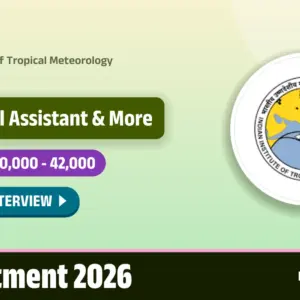 IITM Pune to walk in for 31 project posts from 22 October