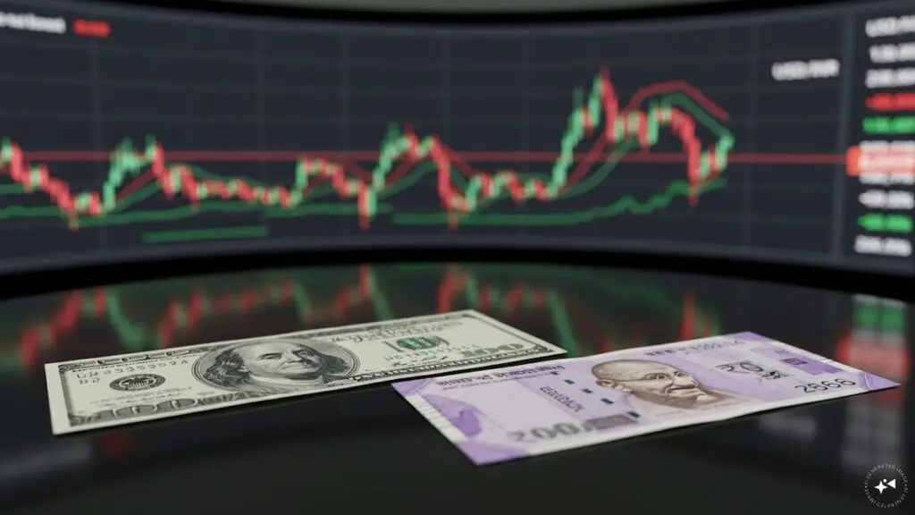 Rupee flat after eight-session rally, crude oil threat remains
