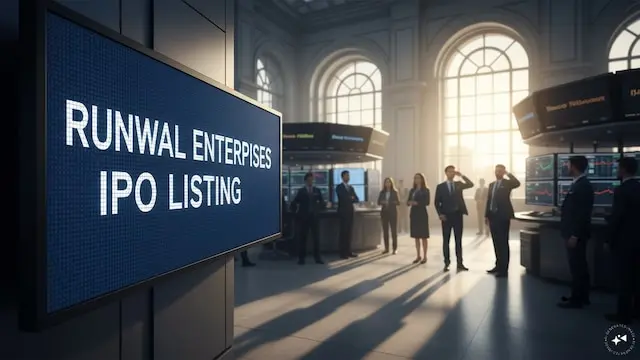 Runwal Enterprises lists flat at Rs 305 on NSE