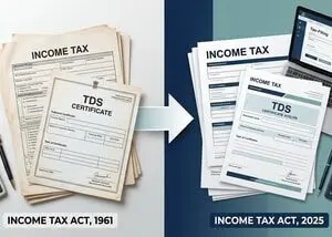 Income Tax Act 2025: new TDS form numbers take effect