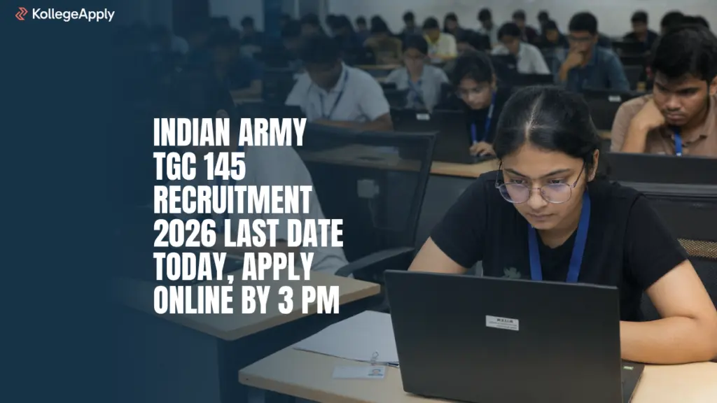 Indian Army TGC-145 recruitment applications close on 29 October