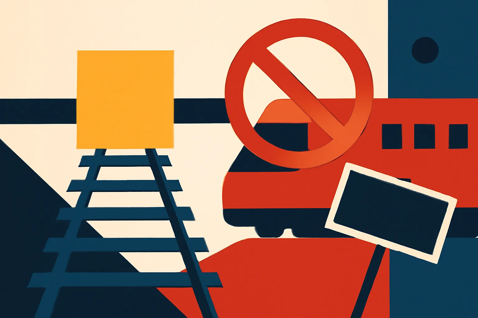 Illustration: Vapi-Valsad rail block on October 18, two trains cancelled