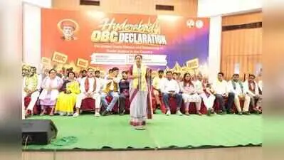 Kavitha threatens to block Telangana census over OBC column demand