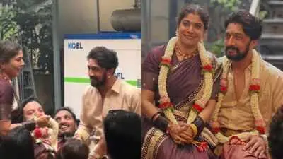Kichcha Sudeep, Priya mark 25th wedding anniversary at home