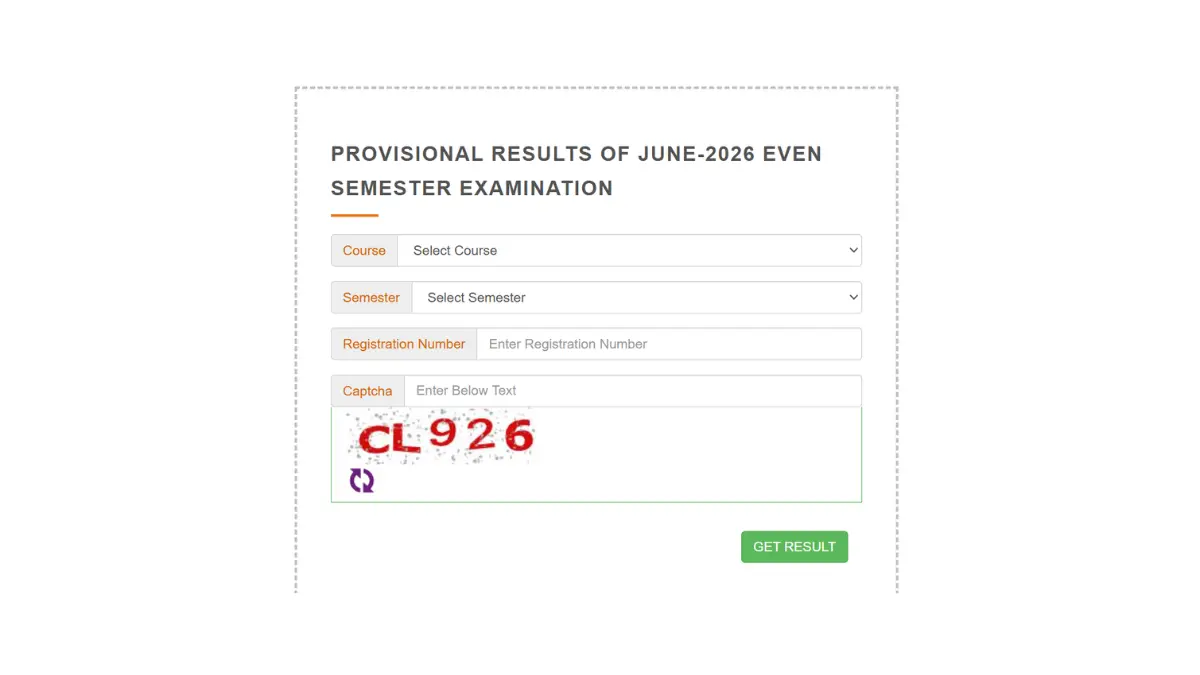 KSLU declares semester exam results for law programs