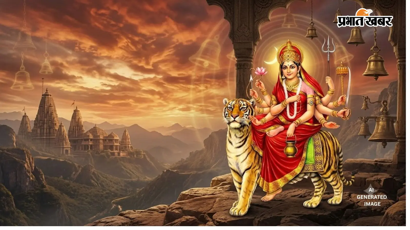Navratri Day 3: Maa Chandraghanta puja performed on 13 October