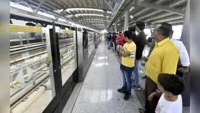 Ahmedabad Metro fault near GIFT City disrupts service, two suspended