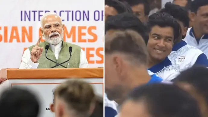 PM Modi's remark on young athletes draws smile from Vaibhav Sooryavanshi