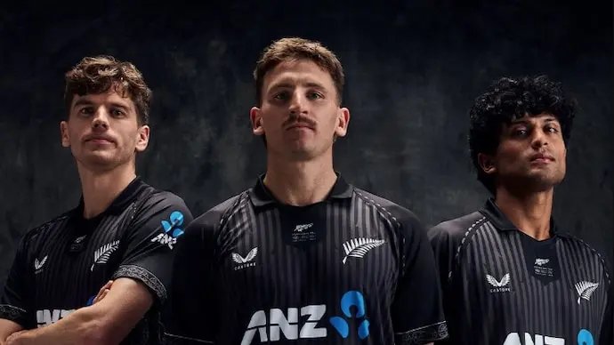 New Zealand unveils special ODI jersey for India series