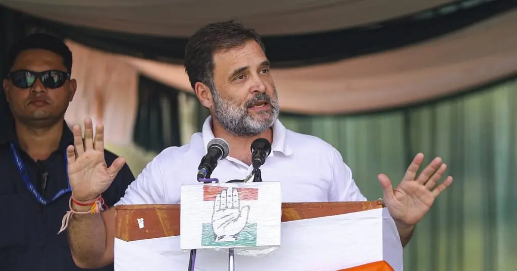 Rahul Gandhi accuses Delhi Police of silencing women who ask questions