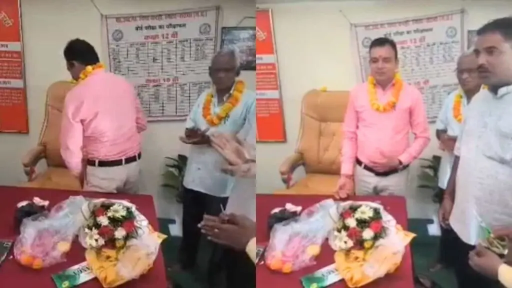 Dalit principal retires, successor cleans office with Gangajal