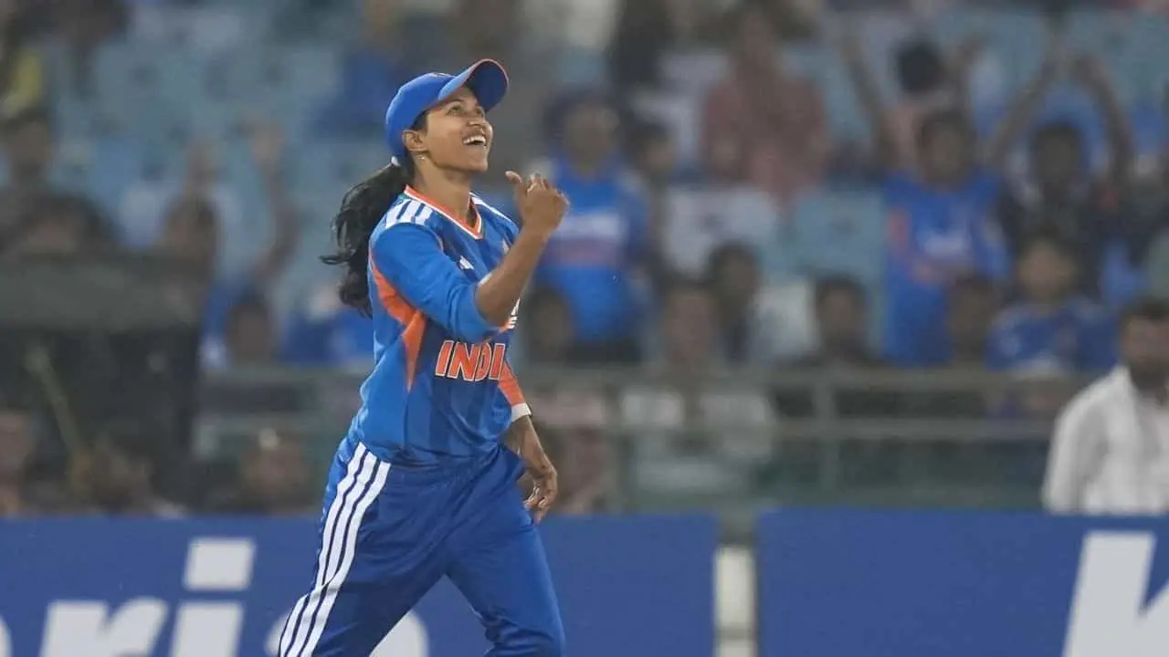 Niki Prasad takes two wickets in first two international balls