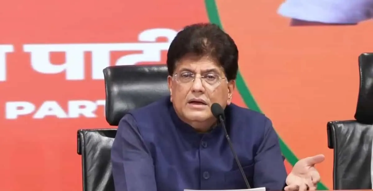 Piyush Goyal accuses Congress of politicising election commission posts