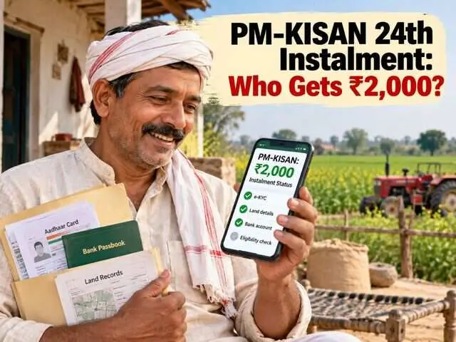 PM-KISAN 24th instalment of Rs 2,000 to be released on October 30 for 9.34 crore farmers