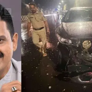 Trikaripur MLA Sandeep Varier unhurt in Malappuram car crash