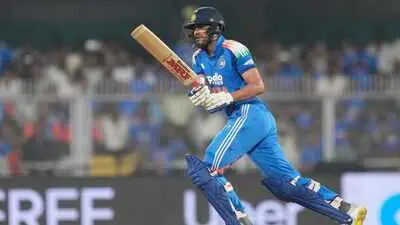 Gill smashes fastest ODI double ton in record 406 chase