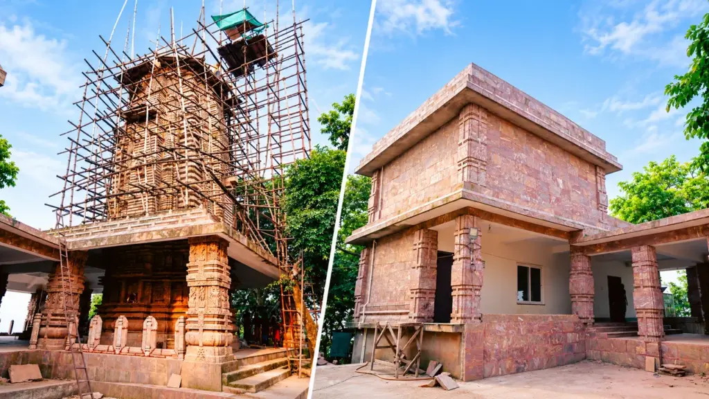 Shikhar Chandi temple first phase set for Navratri completion