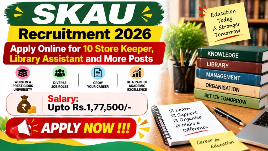 SKAU extends application deadline to 2 November for 10 posts